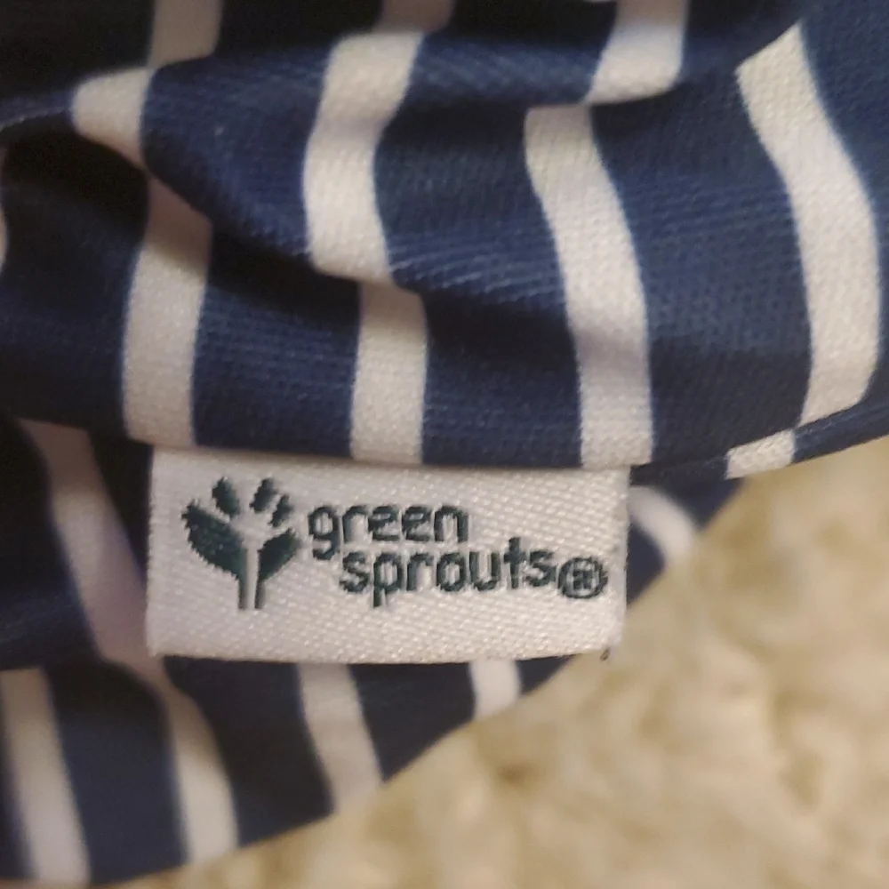 5 For $25 Green Sprouts Striped Navy and White Kids Swim‎ Diaper Size 24 Months